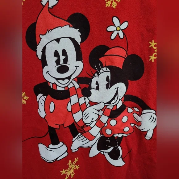 Disney Mickey &‎ Minnie Mouse T-Shirt Size Medium - Picture 2 of 4